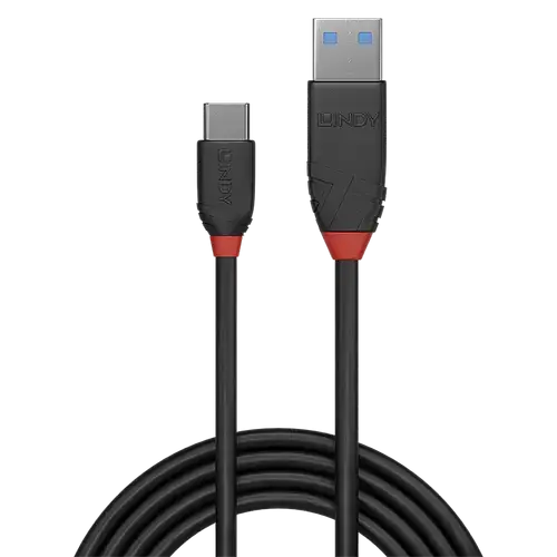 Cablu de date Lindy LY-36916, 1m, USB 3.2 Type A - USB-C, 10Gbps