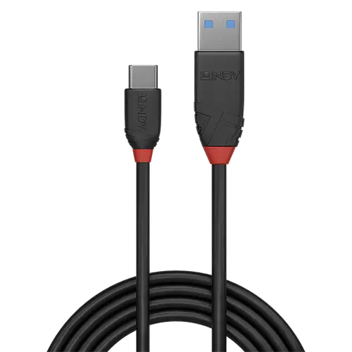 Cablu de date Lindy LY-36916, 1m, USB 3.2 Type A - USB-C, 10Gbps