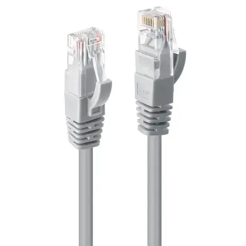 Cablu Lindy 3m Cat.6 U/UTP, Gri