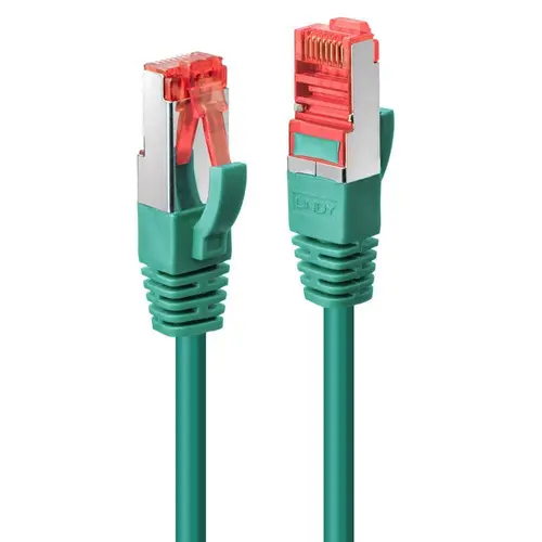 Cablu retea Lindy 3m Cat.6 S/FTP, Verde