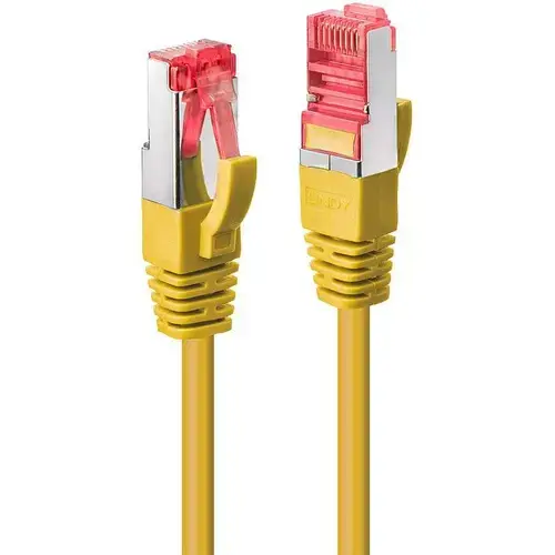 Cablu Lindy 1m Cat.6 S/FTP Network, Galben