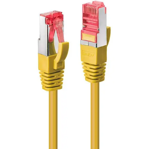 Cablu Lindy 1m Cat.6 S/FTP Network, Galben