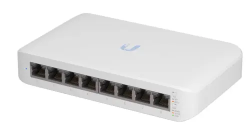 Switch Ubiquiti USW-LITE-8-POE, Gigabit, 8 Porturi