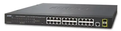 Switch Planet GS-4210-24T2S, Gigabit, 24 Porturi, Layer 2, 2 x SFP