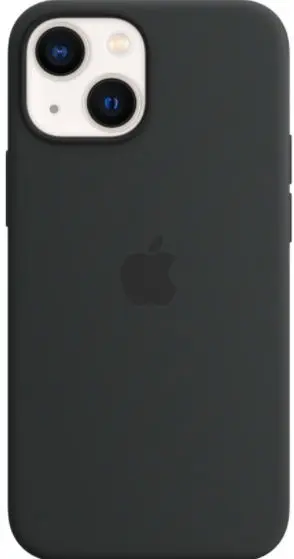 Protectie Spate Apple pentru Apple iPhone 13 Mini, Silicon (Negru)