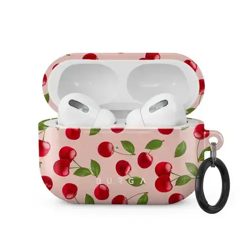 Husa Burga Hard Shell Afternoon Treat pentru Airpods Pro, Roz