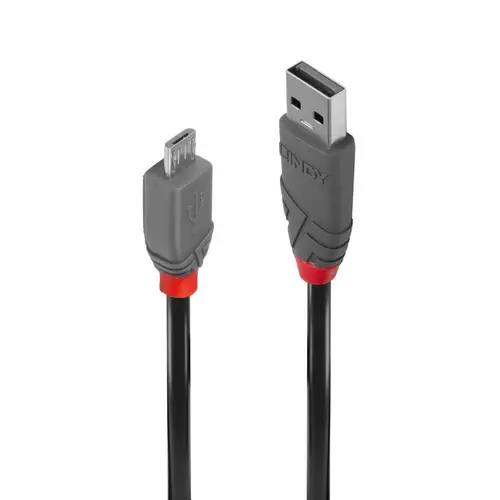 Cablu de date Lindy LY-36732, 1m, USB 2.0 Type A - MicroUSB