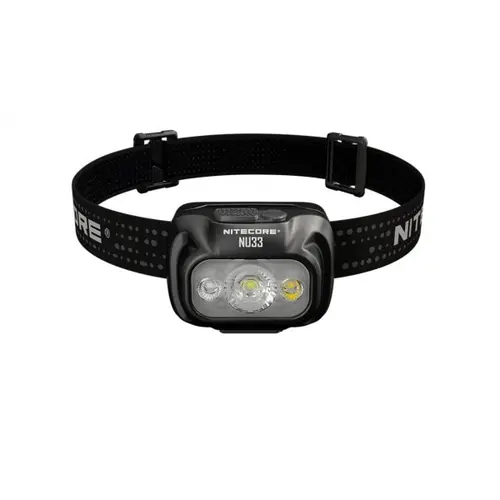 Lanterna Frontala, Nitecore NU33, Reincarcabila USB-C, 700 Lumeni, 135 Metri