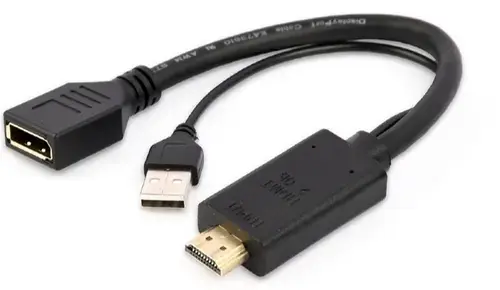 Cablu Gembird A-HDMIM-DPF-01, HDMI, DisplayPort (Negru)