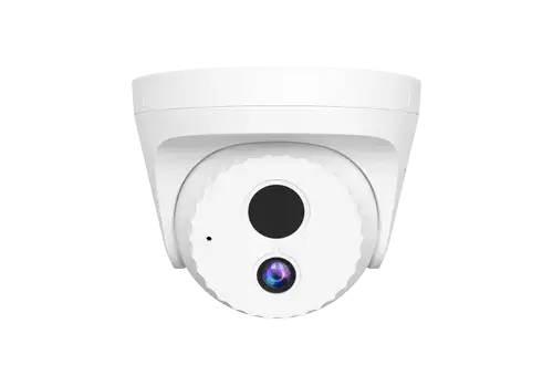 Camera de supraveghere Tenda IC7-PRS-4, Dome, 4MP, 4mm, PoE, DWDR, Infrarosu, Microfon (Alb)