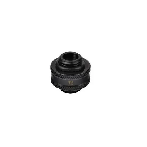 Conector extensie Thermaltake Pacific G1/4 tata - tata 10mm, Negru