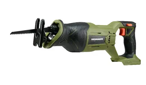 Fierastrau tip sabie Heinner OnePower HR-LFSU001, Acumulator, 18 V, 2800 RPM, 25.4 mm lungime cursa, Fara acumulator/incarcator (Negru/Verde)