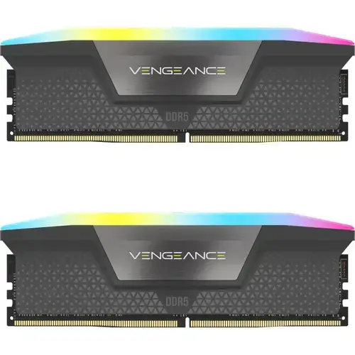 Memorii Corsair Vengeance RGB 64GB(2x32GB) DDR5 5200MHz CL40 Dual Channel Kit