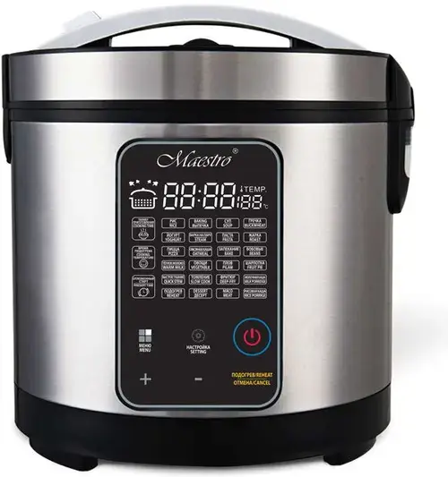 Multicooker Maestro MR-795, 700W, 5 L, 26 Functii de preparare (Negru/Argintiu)