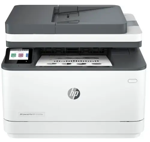 Multifunctional Monocrom HP LaserJet Pro MFP 3102fdw, A4, Fax, Duplex, ADF, Retea, Wireless (Alb/Negru)
