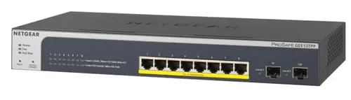 Switch Netgear GS510TPP-100EUS, Gigabit, 8 Porturi