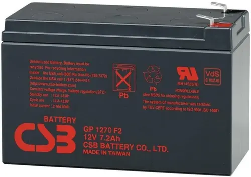 Acumulator UPS CSB  GP12170B1, 12V / 17Ah, conectori T2