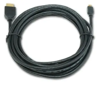 Cablu Gembird CC-HDMID-6, HDMI - micro HDMI, 1.8 m, Bulk (Negru)