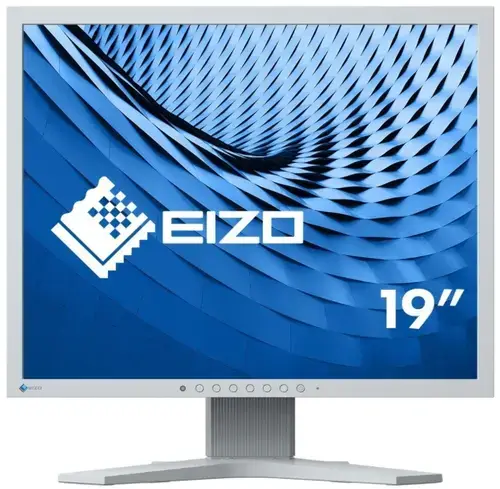 Monitor IPS LED EIZO 19inch S1934H-GY, 1280 x 1024, VGA, DVI, DisplayPort, Boxe, 14 ms (Gri)