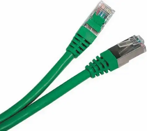 Cablu UTP Gembird PP12-0.5M/G, Patchcord, CAT.5e, 0.5m (Verde)