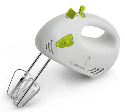 Mixer de mana Esperanza EKM007G MUFFIN, 125W (Alb-Verde)