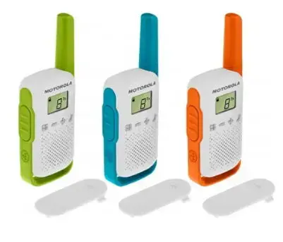 Statie radio PMR portabila Motorola TALKABOUT T42, set cu 3 buc