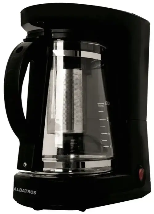 Cafetiera Albatros DOLCE 2in1, 680 W, 1.2 L (Negru)