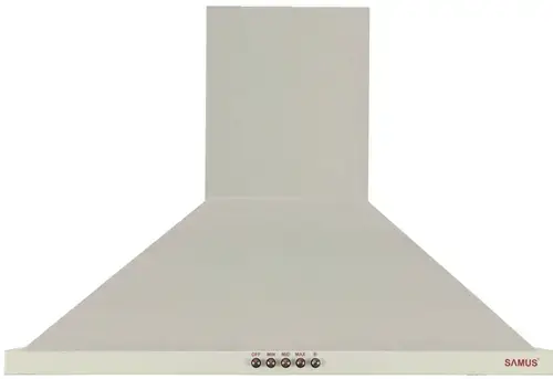 Hota decorativa Samus HS604DHR, 400 m3/h, 166 W, 60 cm latime (Bej)