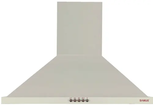 Hota decorativa Samus HS604DHR, 400 m3/h, 166 W, 60 cm latime (Bej)