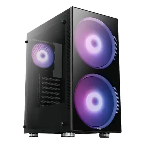 Carcasa Aerocool Python, Mid Tower (Negru)