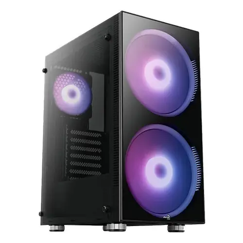 Carcasa Aerocool Python, Mid Tower (Negru)