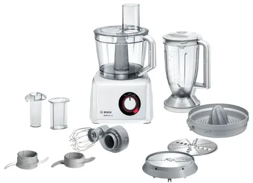 Robot de bucatarie BOSCH MultiTalent 8 MC812W620, vas 3.9 l, blender 1.5 l, 1100 W (Alb)