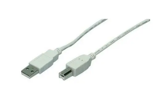 Cablu imprimanta LOGILINK CU0009,  USB 2.0 - USB 2.0 Type-B, 5m (Gri)