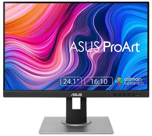 Monitor IPS LED ASUS ProArt Display 24.1inch PA248QV, WUXGA (1920 x 1200), VGA, HDMI, DiplayPort, USB 3.0, Boxe, Pivot, 75 Hz (Negru)