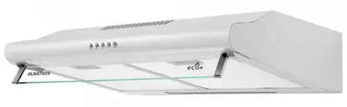 Hota Albatros H20A ECO+, 94 W, 2 Motoare, 380.8 m3/h, Filtru metalic dublu-caseta, 60 cm (Alb)
