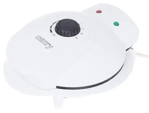 Aparat pentru preparat waffle Camry CR 3022, 1000 W, 5 Felii (Alb)