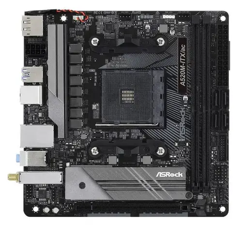 Placa de baza ASRock  A520M-ITX/AC, AMD A520, AM4, mITX