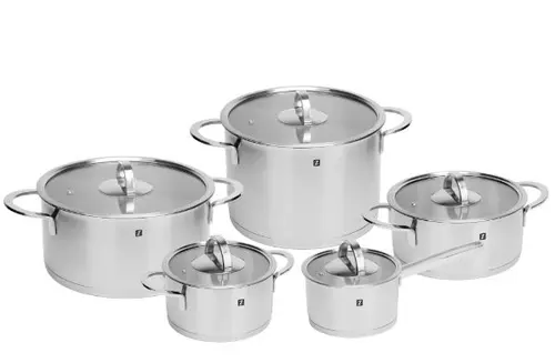 Set gatit Zokura Z1059, 10 piese (Inox)
