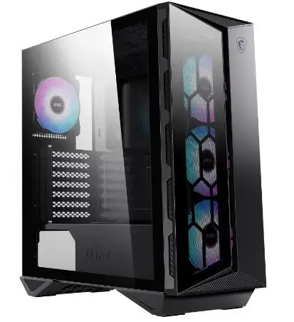Carcasa MSI MPG GUNGNIR 110R, Middle Tower, Tempered glass (Negru)