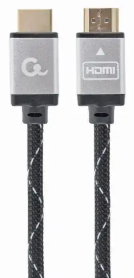 Cablu GEMBIRD CCB-HDMIL-1.5M, HDMI - HDMI, 1.5m, conectori auriti, 4K/60Hz (Negru)