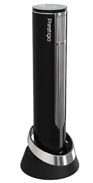 Tirbuson electric Prestigio Maggiore PWO104SL, Autonomie 70 sticle (Negru/Argintiu)