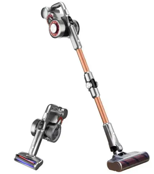 Aspirator vertical Jimmy H9 Pro, 0.6 L, 600 W, Autonomie 80 min (Auriu)