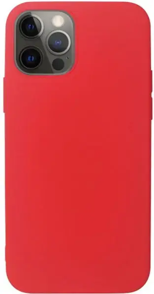 Protectie Spate Just Must Candy JMSILCNDIXIIPR pentru Apple iPhone 12, iPhone 12 Pro (Rosu)