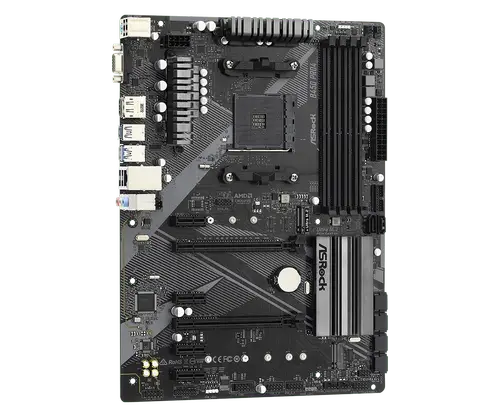 Placa de baza ASRock B450 Pro4 R2.0, AMD B450, AM4, DDR4, ATX