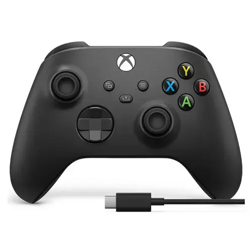 Controller Microsoft Xbox Series X Wireless + cablu USB Type-C (Negru)