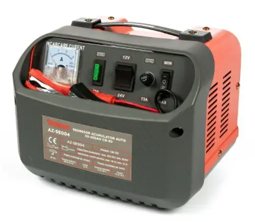 Redresor auto Almaz AZ-SE004, 30-250Ah (Gri/Portocaliu)