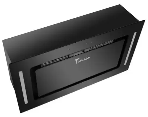 Hota incorporabila Tornado Modul Sensor 1200 (52), 1 Motor Turbo, 3 Viteze, 1200 m3/h, Filtru anti-grasimi, Clasa C, 52 cm (Negru)