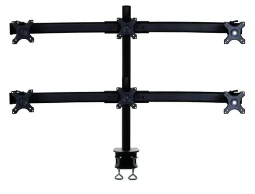 Suort monitoare birou Neomounts FPMA-D700D6, 19inch-27inch, 8 Kg monitor (Negru)
