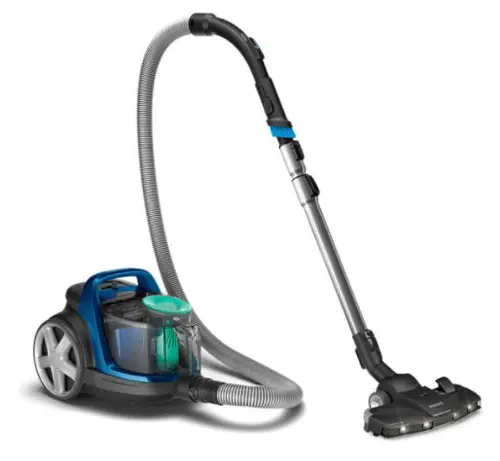 Aspirator fara sac Philips PowerPro Active FC9557/09, 1.7 L, Tub telescopic, 750 W (Negru/Albastru)