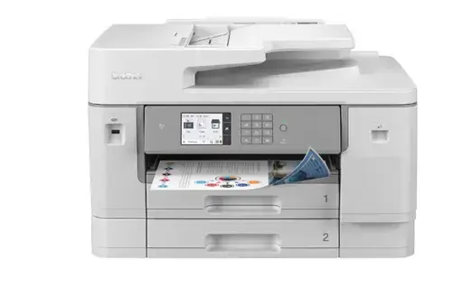 Multifunctionala InkJet Brother MFC-J6955DW, A3, DADF, NFC, Retea, WiFi, Fax (Alb/Gri)